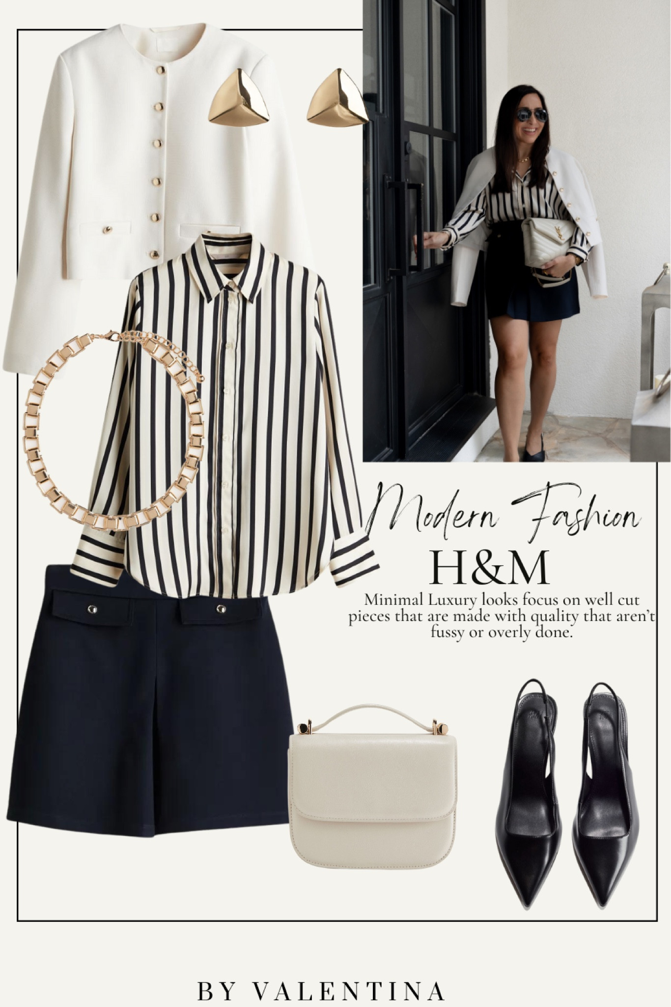 I love this Classic modern outfit from H&M. It’s a perfect transitional outfit that goes from Summer to Fall. House of Valentina, Summer outfit ideas, Fall outfit ideas, H&M

#LTKWorkwear #LTKSeasonal #LTKStyleTip