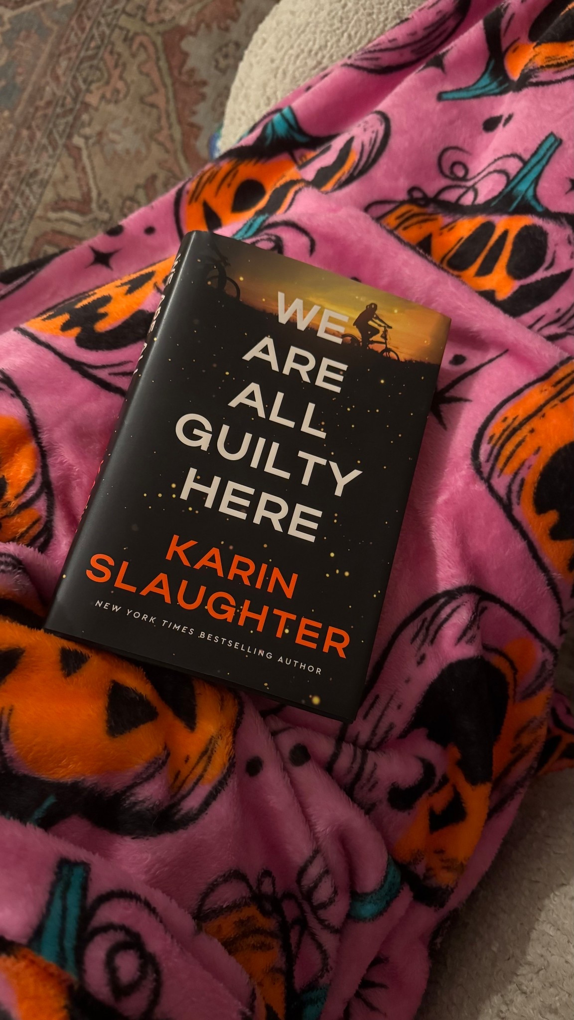 Loving this book and cozy Halloween blanket. Blanket is super cheap! 

#LTKHome #LTKHalloween #LTKSeasonal