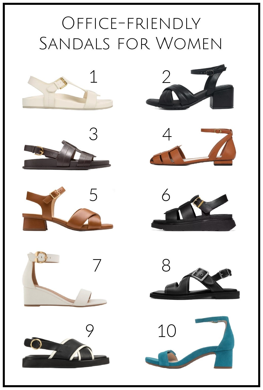 Stylish sandals with closed toes for women. Great for the office and everyday  

#LTKSeasonal #LTKShoeCrush #LTKOver40