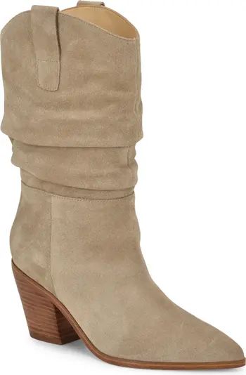 Nine West Kadon Pointed Toe Slouch Bootie (Women) | Nordstrom | Nordstrom