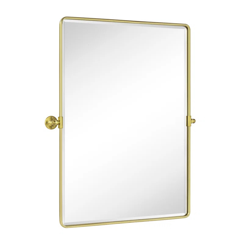 Woodvale Metal Framed Wall Mounted Bathroom / Vanity Mirror | Wayfair North America