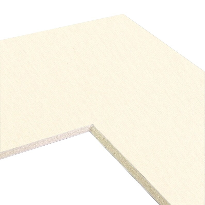 Craig Frames B407 Pre-cut Mat Board, Various Sizes, Cream Linen - Etsy | Etsy (US)