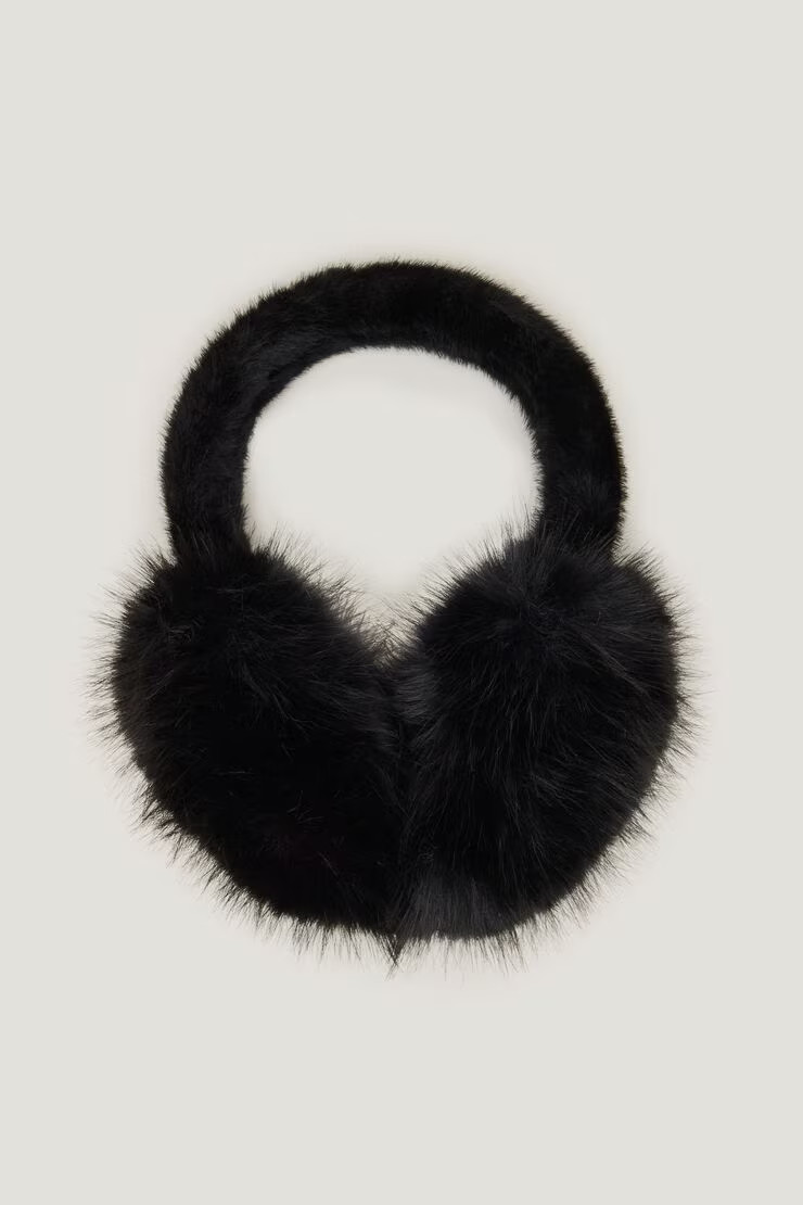 Allover Faux Fur Earmuffs | Dynamite Clothing