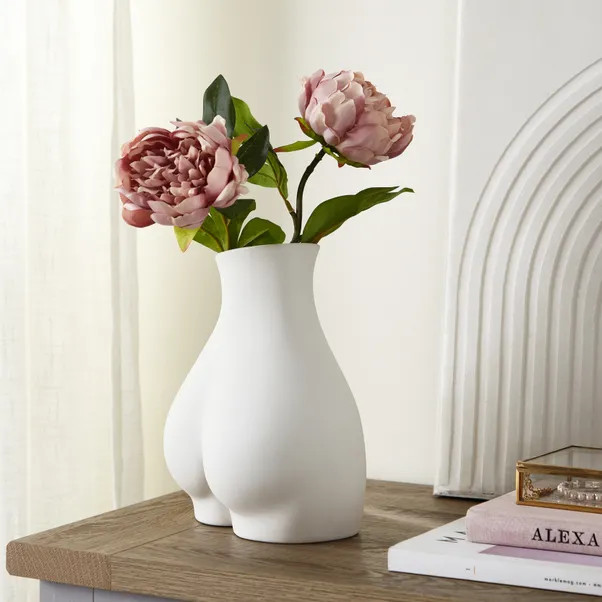 Cream Body Vase | Dunelm (migrated)