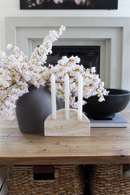 Coffee table, bow, vase, faux flowers, candles, candle holder 

#LTKStyleTip #LTKHome #LTKGiftGuide