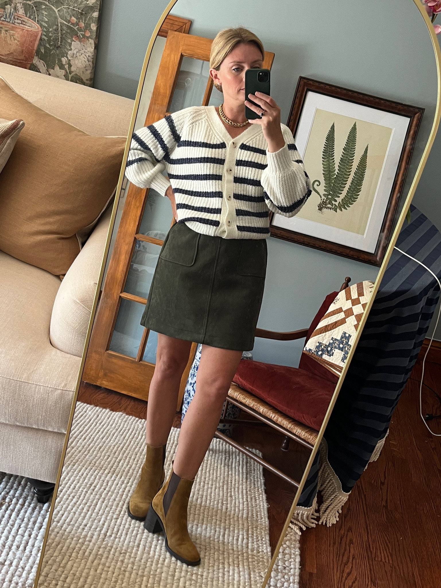 Fall is here but the temps are still too hot for much layering in Missouri !