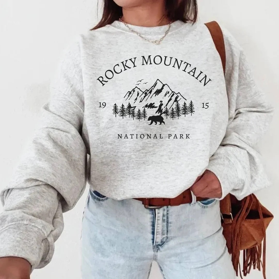 Rocky Mountain National Park Sweatshirt Rocky Mountain Shirt - Etsy | Etsy (US)