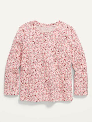 Printed Long-Sleeve T-Shirt for Toddler Girls | Old Navy (US)