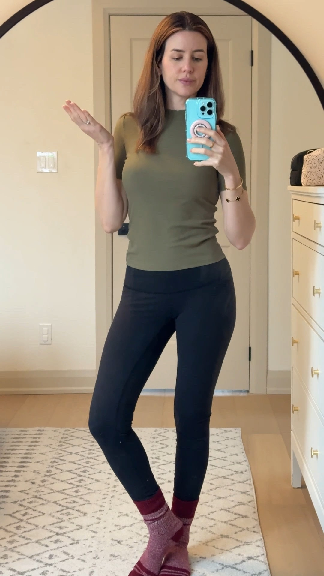 My classic home body ootd. Super comfy and warm. I love my Roots socks they really keep you warm. Lululemon classic black leggings go with anything. 

#LTKholiday #LTKwinter #LTKbeauty