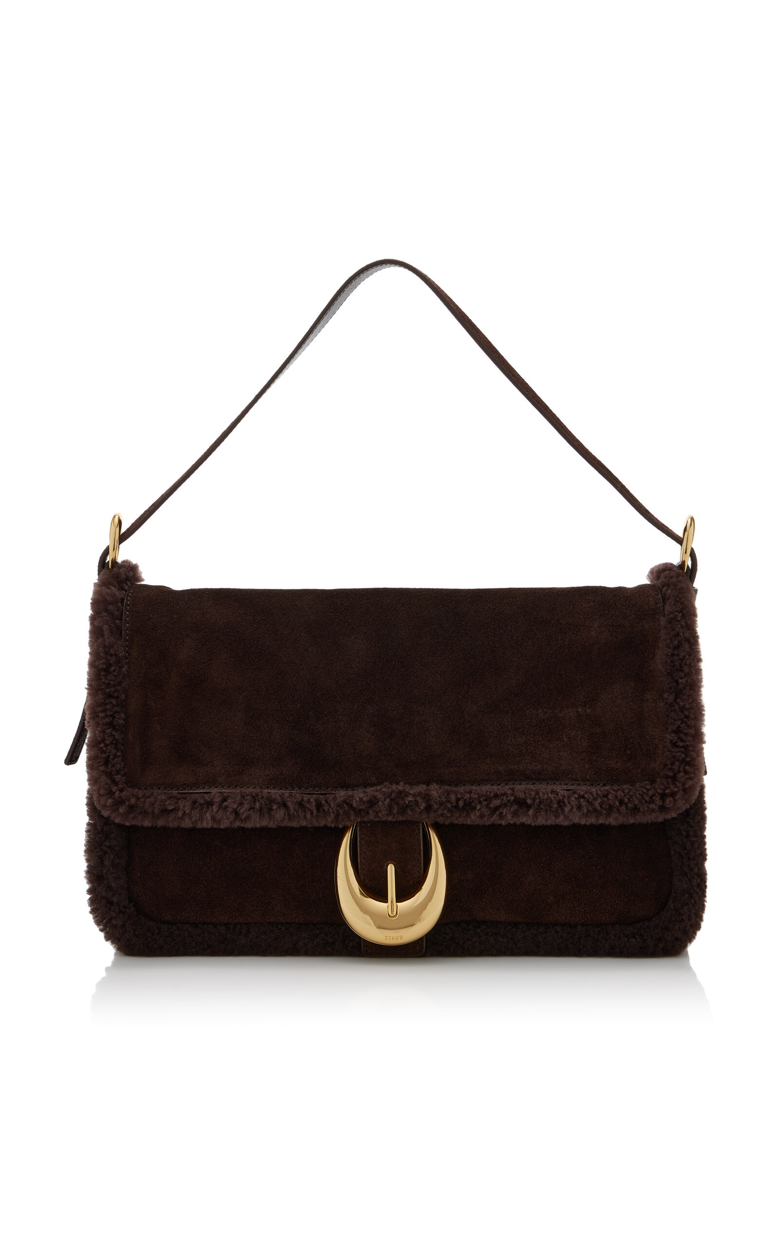STAUD Harlow Medium Suede Bag - Moda Operandi | Moda Operandi (Global)