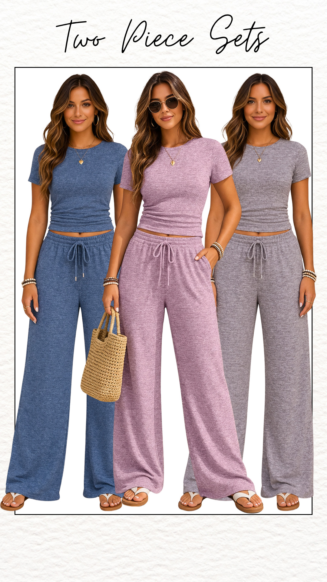Two piece sets are perfect for comfortable, effortless everyday style ✨ Soft fabrics, relaxed silhouettes, and easy matching pieces make them ideal for casual days, travel, lounging, and warm-weather outfits.

#TwoPieceSet #MatchingSet #AmazonFashion #AmazonFinds #CasualOutfits #EverydayOutfit #ComfortableStyle #LoungeSet #TravelOutfit #AirportOutfit #SpringOutfits #SummerOutfits #VacationOutfits #RelaxedStyle #EffortlessStyle #CasualChic 

 #LTKU #LTKSaleAlert #LTKTravel