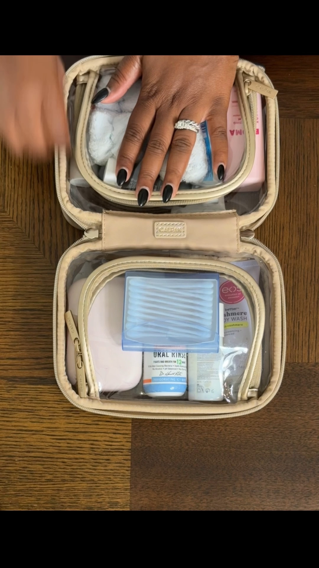 This Calpak organizer makes managing your toiletries better! 

#LTKFindsUnder50 #LTKTravel #LTKBeauty