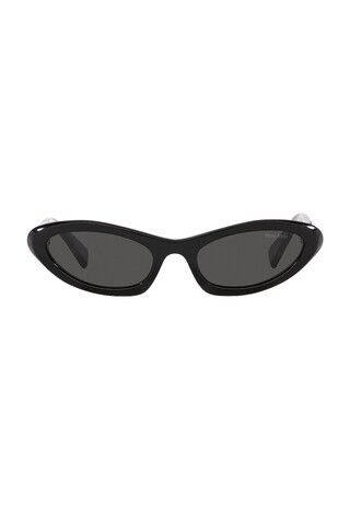 Miu Miu Cat Eye in Black from Revolve.com | Revolve Clothing (Global)