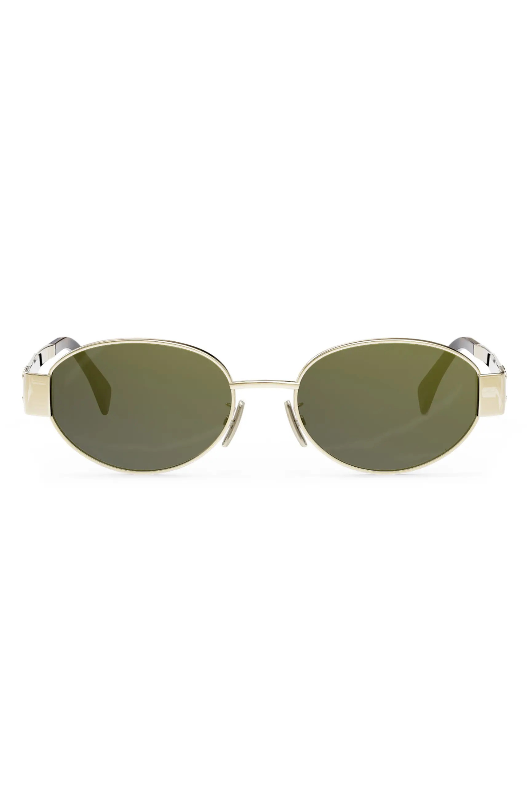 Triomphe 54mm Oval Sunglasses | Nordstrom
