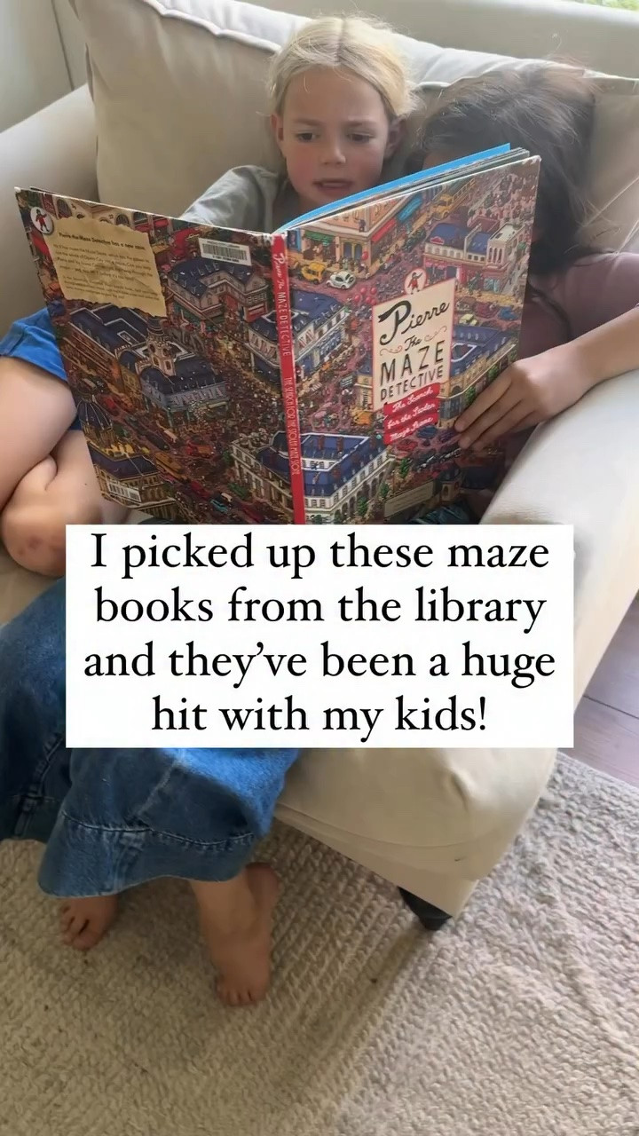 A reader suggested these books to me last summer and I immediately requested all three of them from the library.

And WOW were they a hit - they’re a perfect summer activity!

#LTKKids