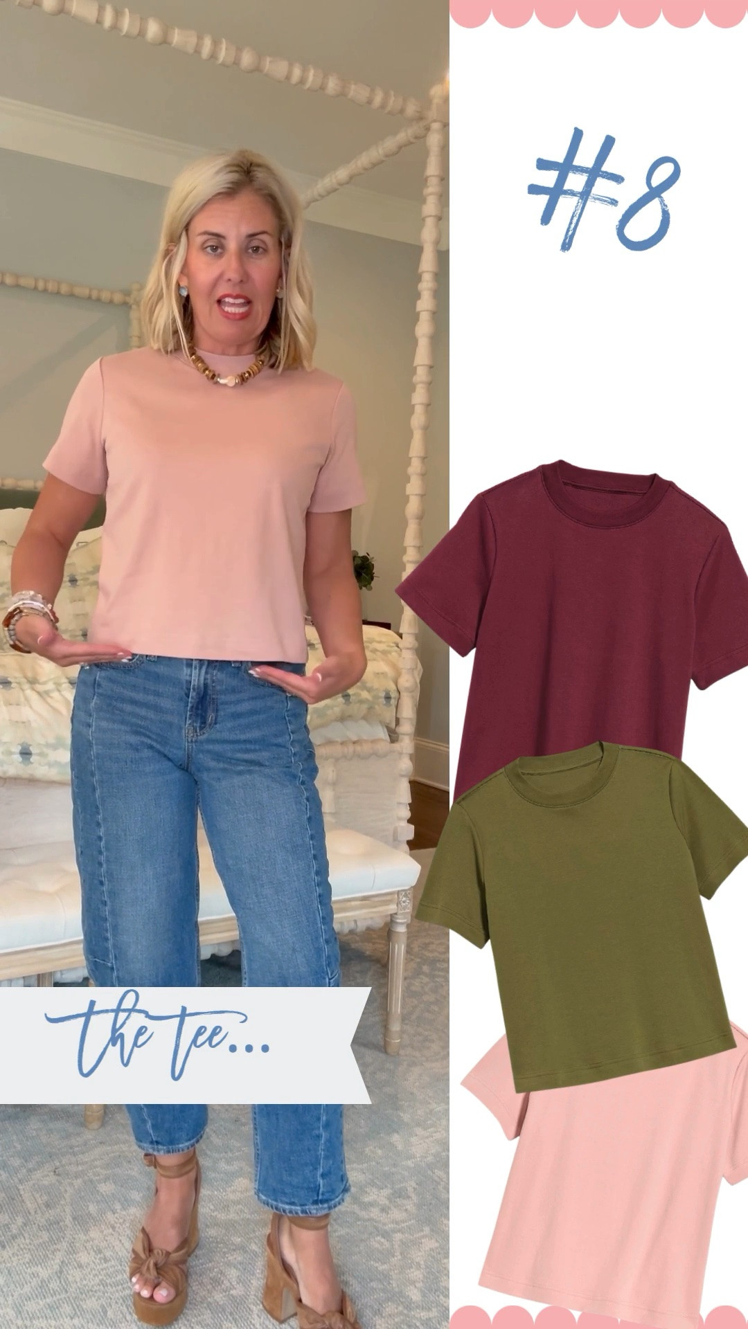 My very favorite barrel jeans are back at Old Navy!! I’m in small petite tee, 0 regular jeans and 8 heels. 

*code mixandmatch for 25% off Erin McDermott

#LTKOver40 #LTKSeasonal #LTKPetite