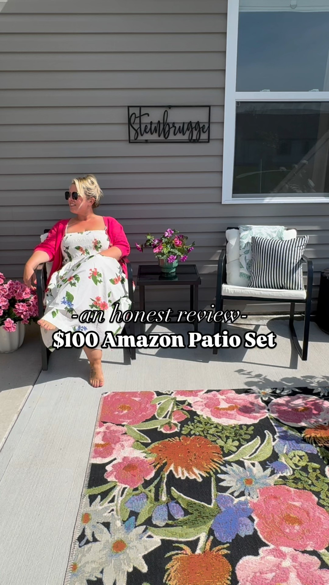This $100 Amazon 3 pc patio set is a total steal! I was worried the cushions were too thin but they are actually very comfortable! Can’t beat this price for 2 rocking chairs + accent table and comes in 3 other color ways! 

#LTKSeasonal #LTKStyleTip #LTKHome