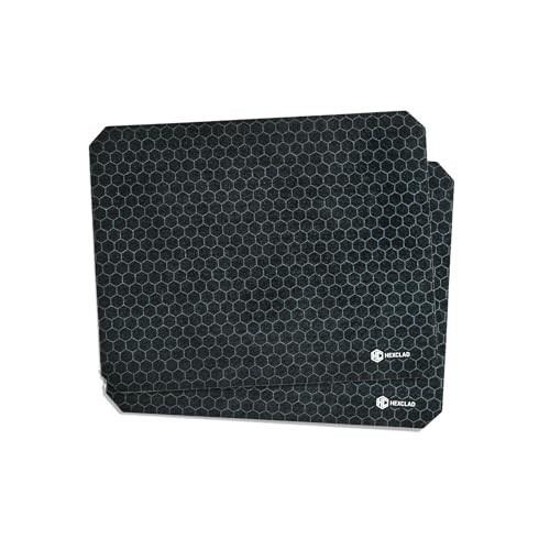 HexClad 2-Piece Dish Drying Mat Set Made of Absorbent Fabric that Holds up to 8oz of Liquid, Ultra-Thin Design for Fast Drying, Waterproof and Non-Slip Backing, Cut for a Universal Fit that Won’t Fray | Amazon (US)