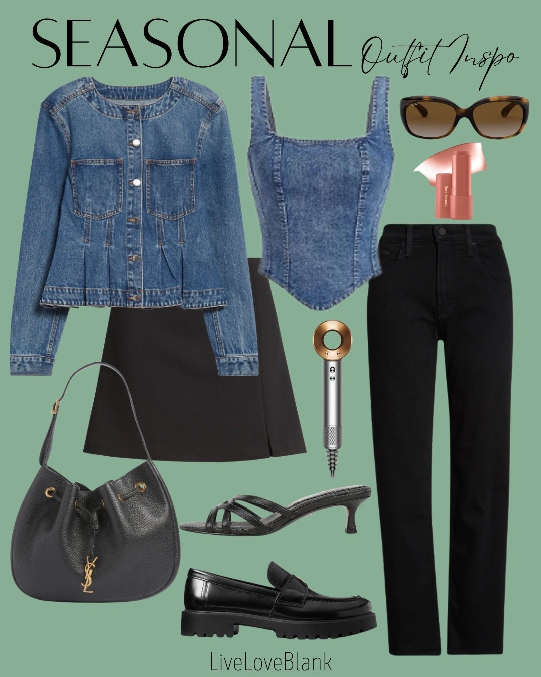 Seasonal outfit inspo
Denim tops
Casual outfits 
Date night outfits
Outfits for her 

#LTKOver40 #LTKSeasonal #LTKU