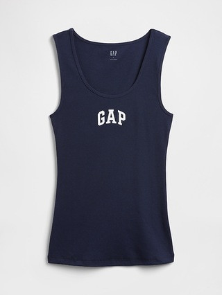 Gap Logo Ribbed Tank Top | Gap Factory