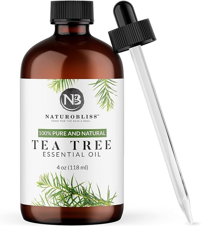 NaturoBliss 100% Pure, Tea Tree Essential Oil - (4 Fl Oz / 120 ml) -Undiluted, Therapeutic Grade ... | Amazon (US)