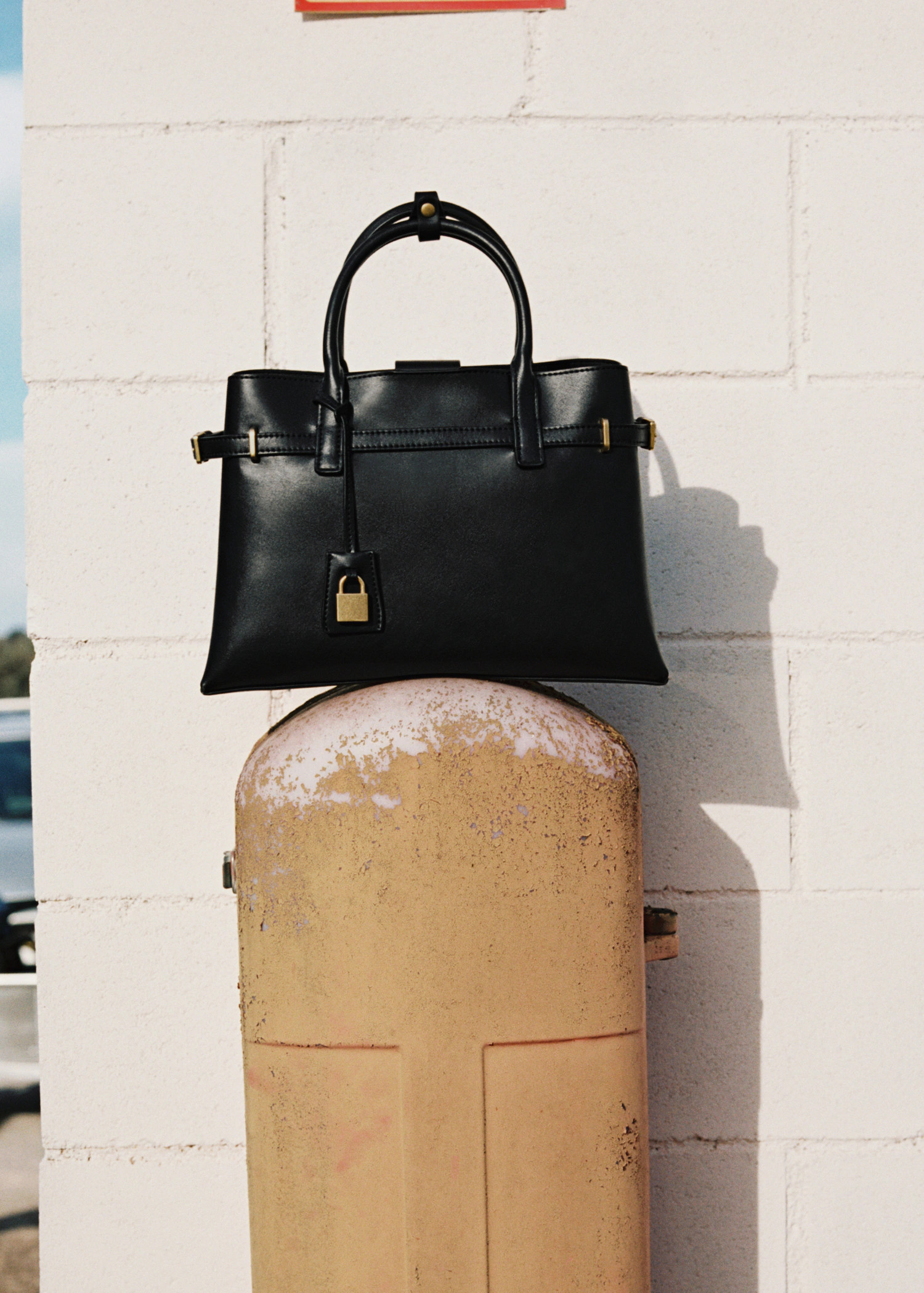 Shopper bag with padlock - Women | MANGO USA | Mango (US/MX/AU)