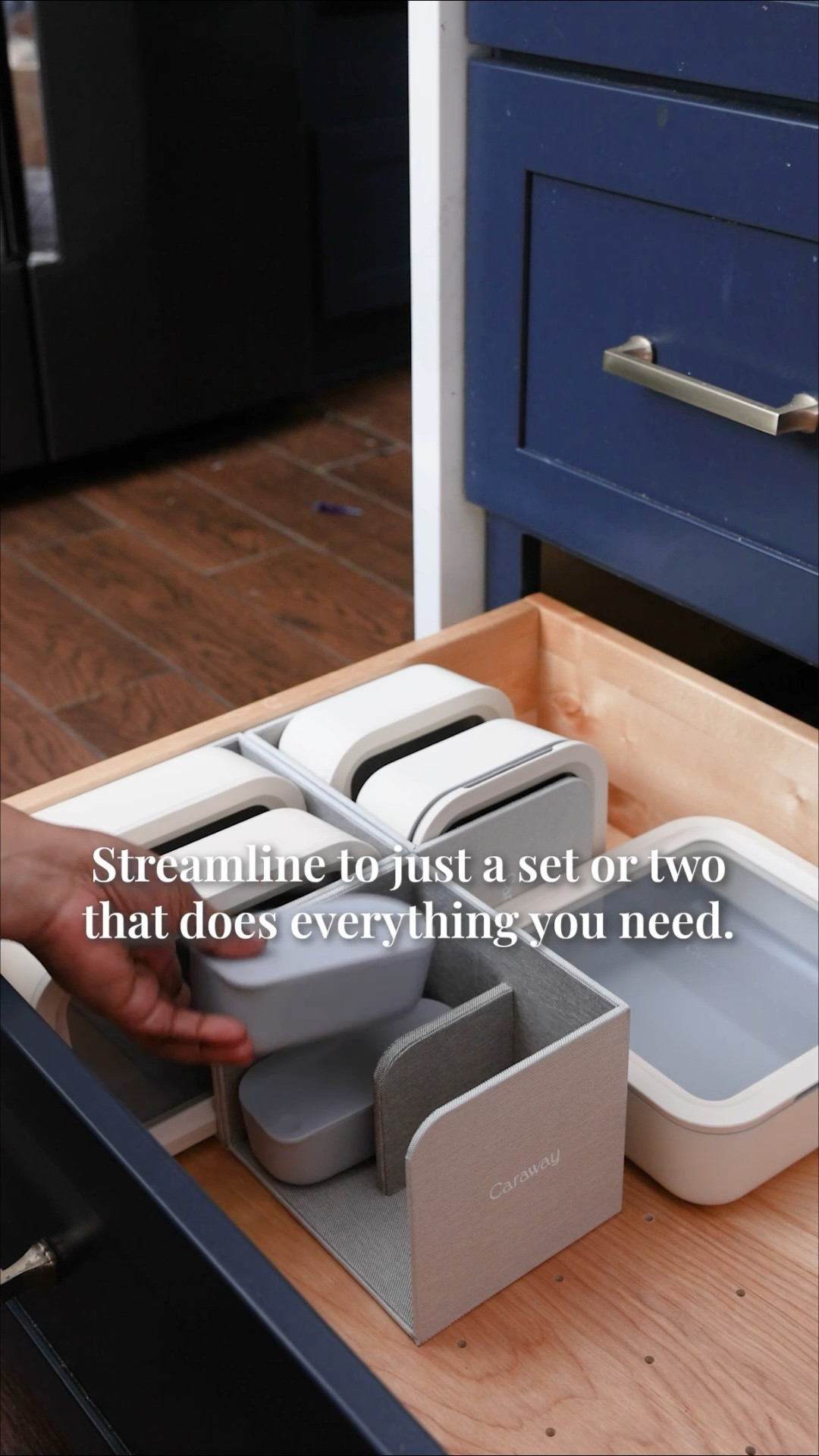 Ceramic covered glass food storage |   These can go in the dishwasher, oven, freezer, and  refrigerator. A great alternative to plastic containers! We’re reducing our plastics to reduce our microplastic exposure. Kitchen food storage just got a lot safer, more stylish, and beautifully organized! #caraway #carawayhome

#LTKHome