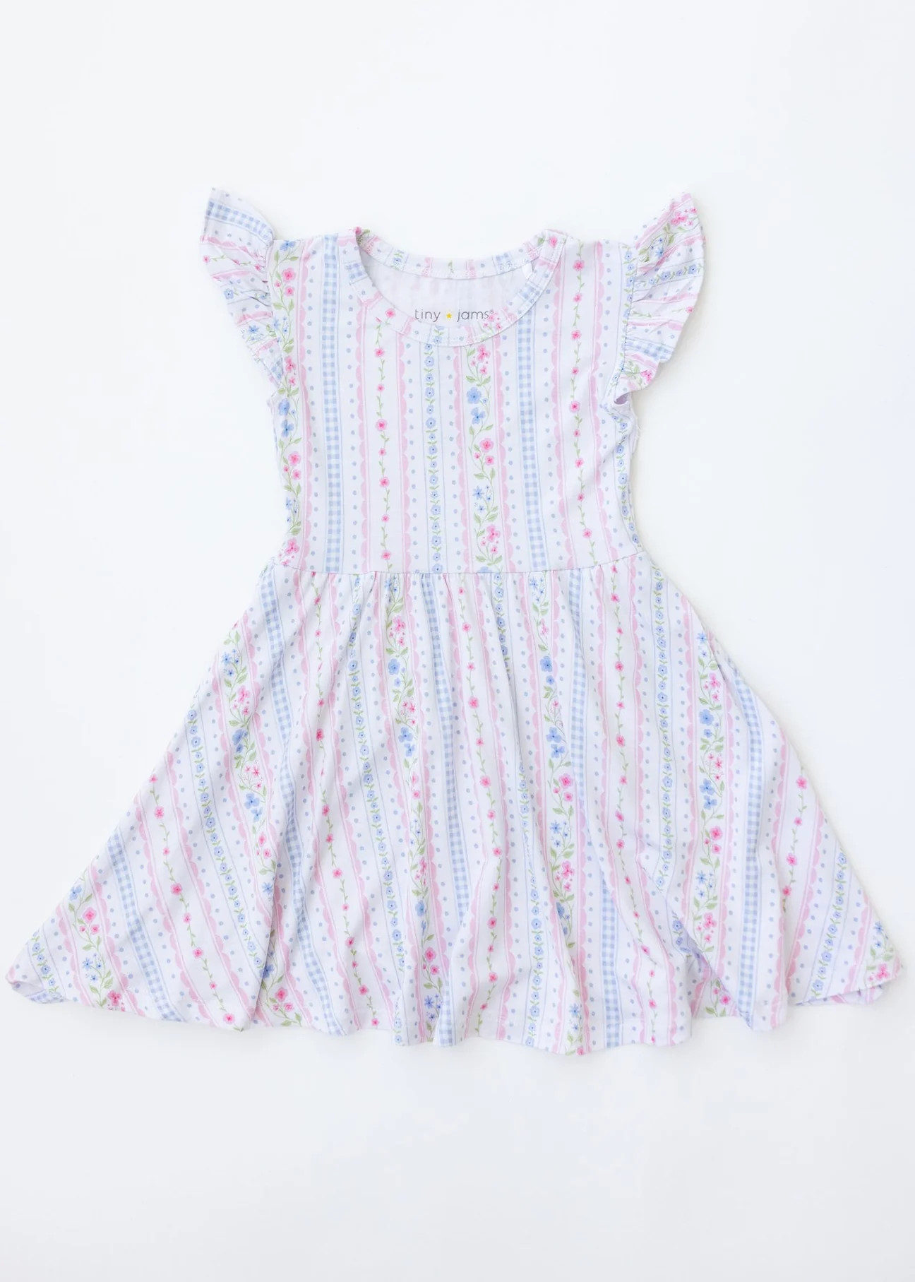 Garden Floral Twirl Dress | Tiny Jams