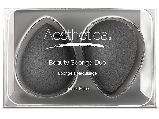 Aesthetica Cosmetics Beauty Sponge Blender - Latex Free and Vegan Makeup Sponge Blender - For Pow... | Amazon (US)