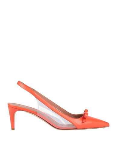 Red(v) Woman Pumps Orange Size 7 Leather, Plastic | YOOX (US)