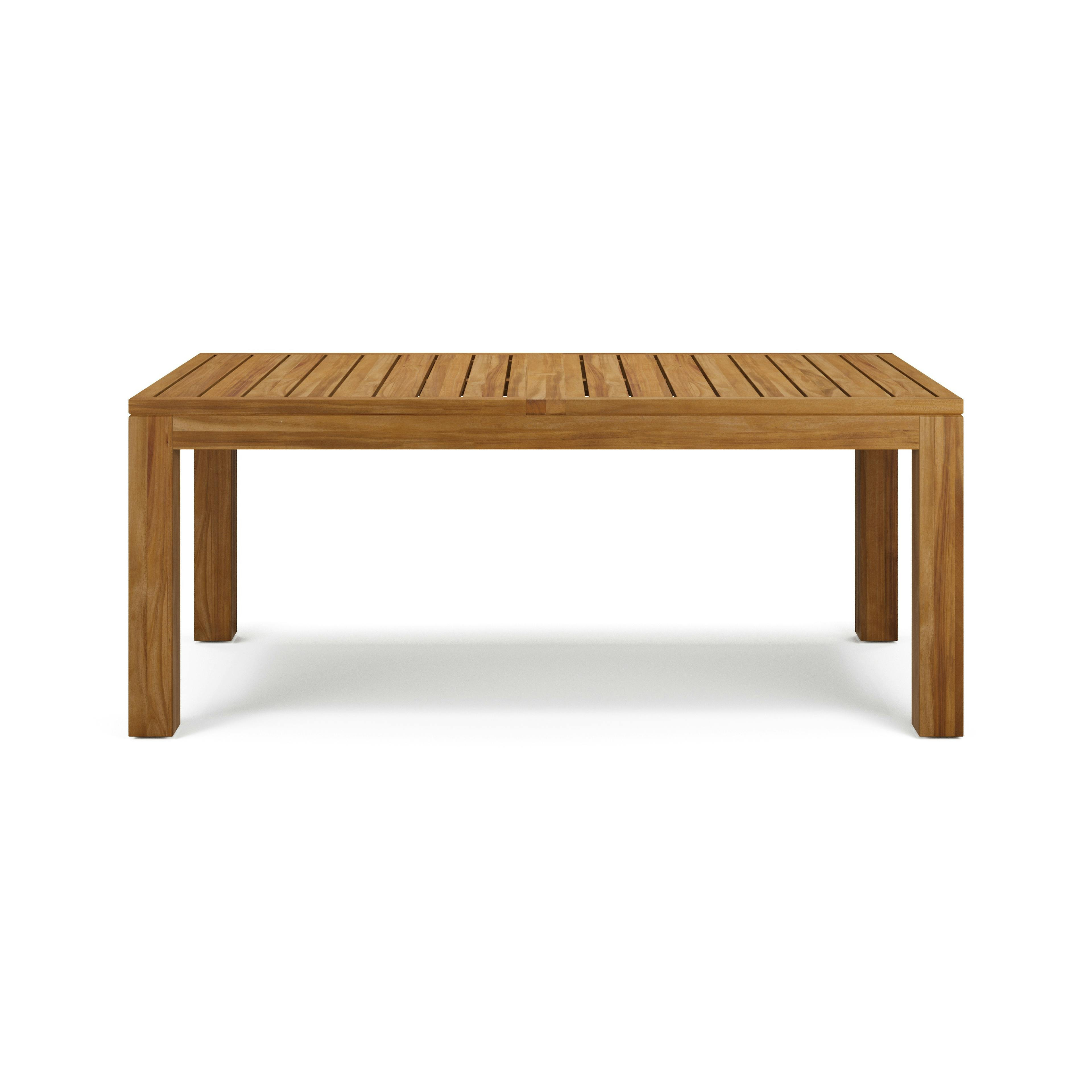 Avalon 74.5" - 98" Outdoor Extendable Dining Table - Acacia | Article