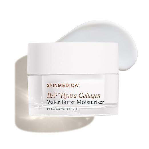 SkinMedica HA⁵ Hydra Collagen Water Burst Face Moisturizer with Vegan Collagen - Plumping Face ... | Amazon (US)