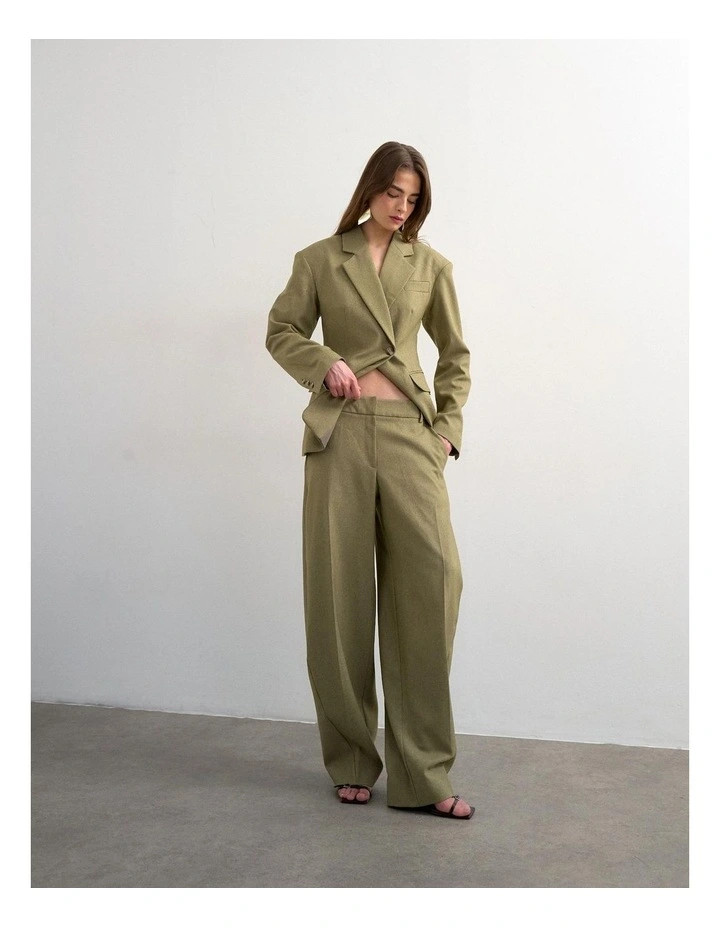 TOPSHOPTspalea Pleat Trouser in Grey | Myer