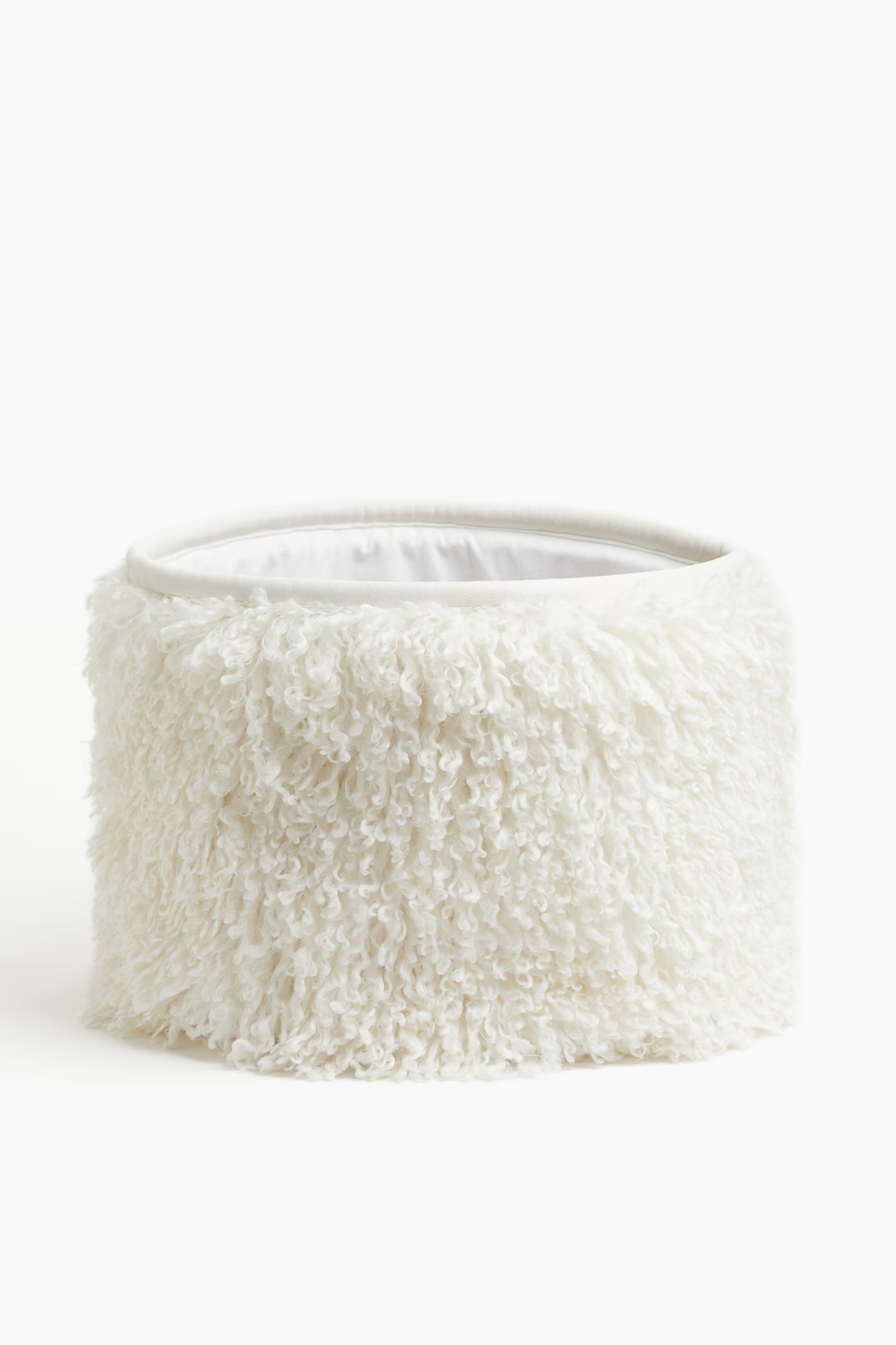 Fluffy Storage Basket - Natural white - Home All | H&M US | H&M (US + CA)