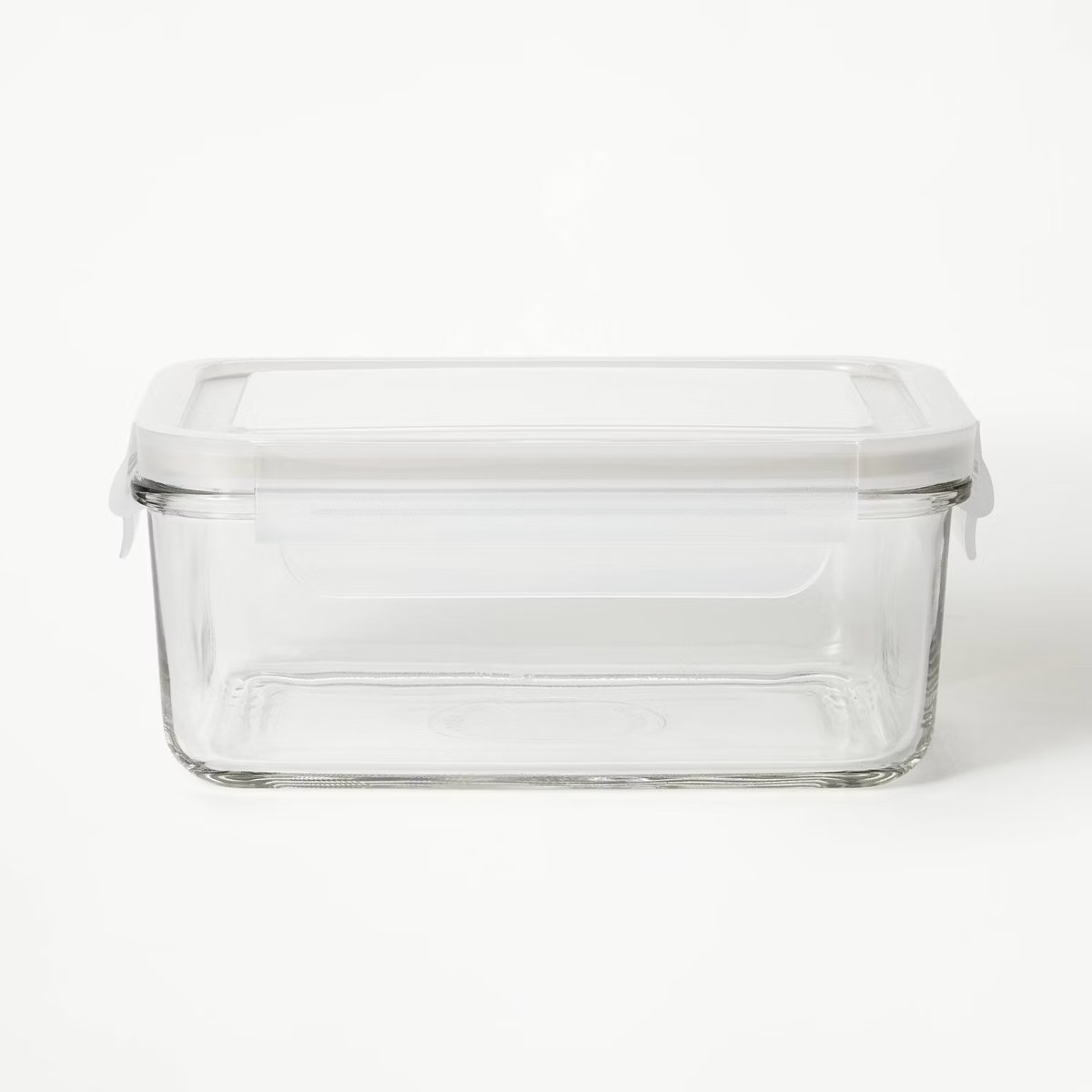 4.33 Cup Glass Food Storage Container Clear - Figmint™: Microwave, Freezer & Dishwasher Safe, I... | Target