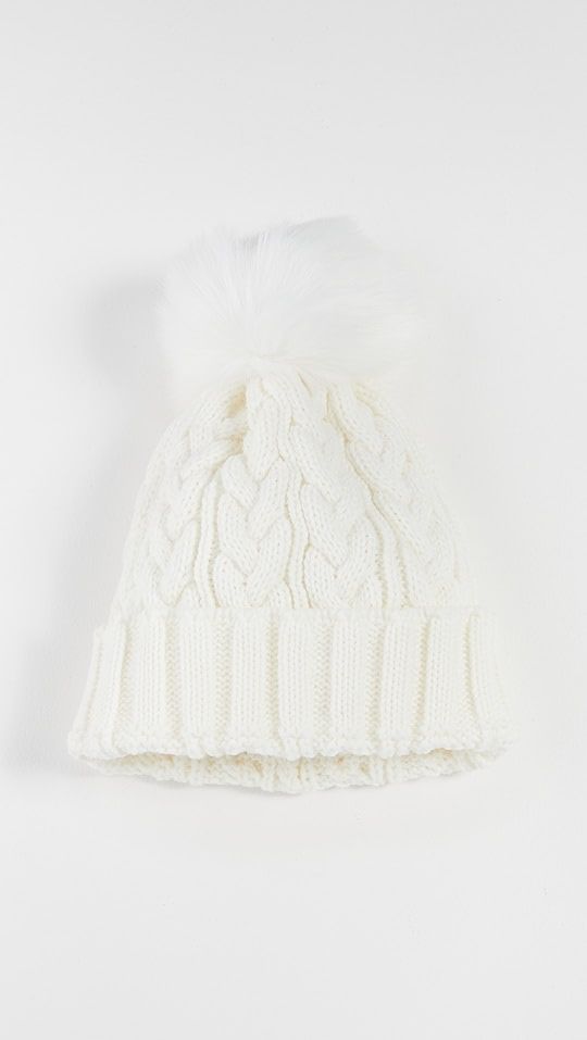 Adrienne Landau Cable Knit Beanie | SHOPBOP | Shopbop