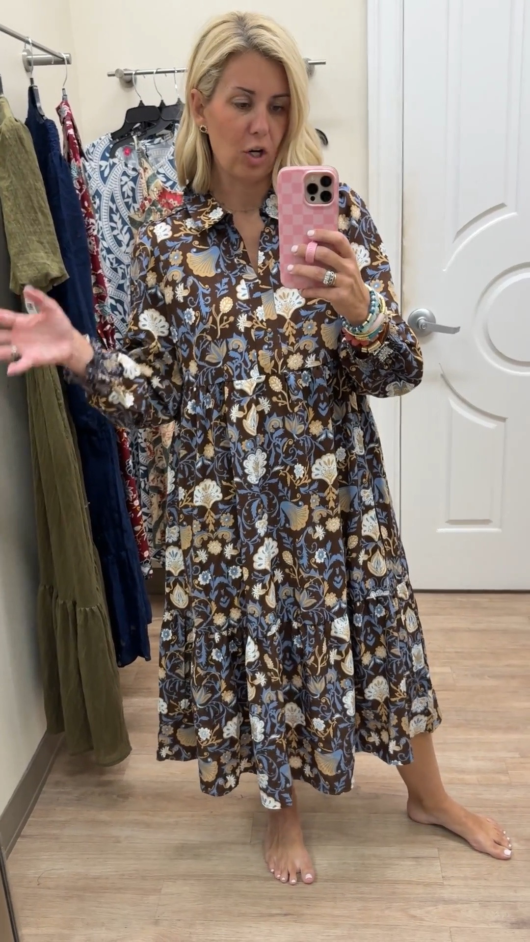 Perfect throw on and go dress. We are styling it all the ways. I’m in a size small. ￼

#LTKSeasonal #LTKOver40 #LTKSaleAlert