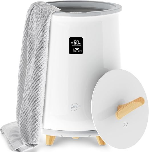 PRJF Towel Warmer, Heated Towel Warmer Bucket with LED Display, Large Towel Warmers for Bedroom, ... | Amazon (US)