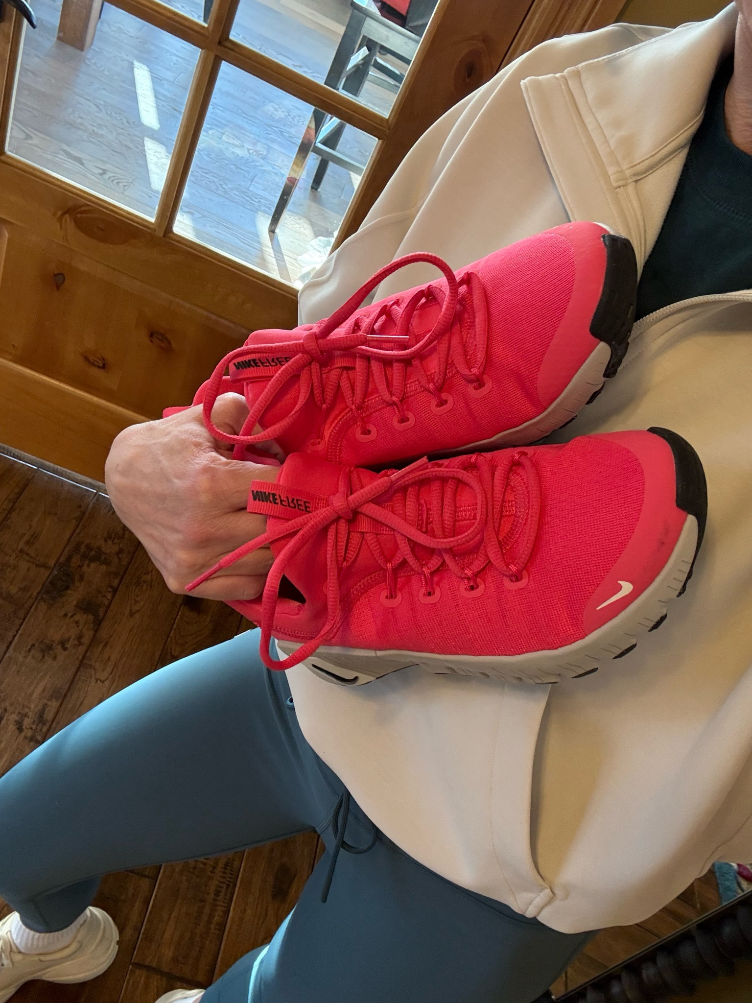 Love these Nike sneakers! Color is so fun for spring/summer. Run TTS- wearing size 7.5 

Workout shoes, workout sneakers

#LTKStyleTip #LTKFitness #LTKActive
