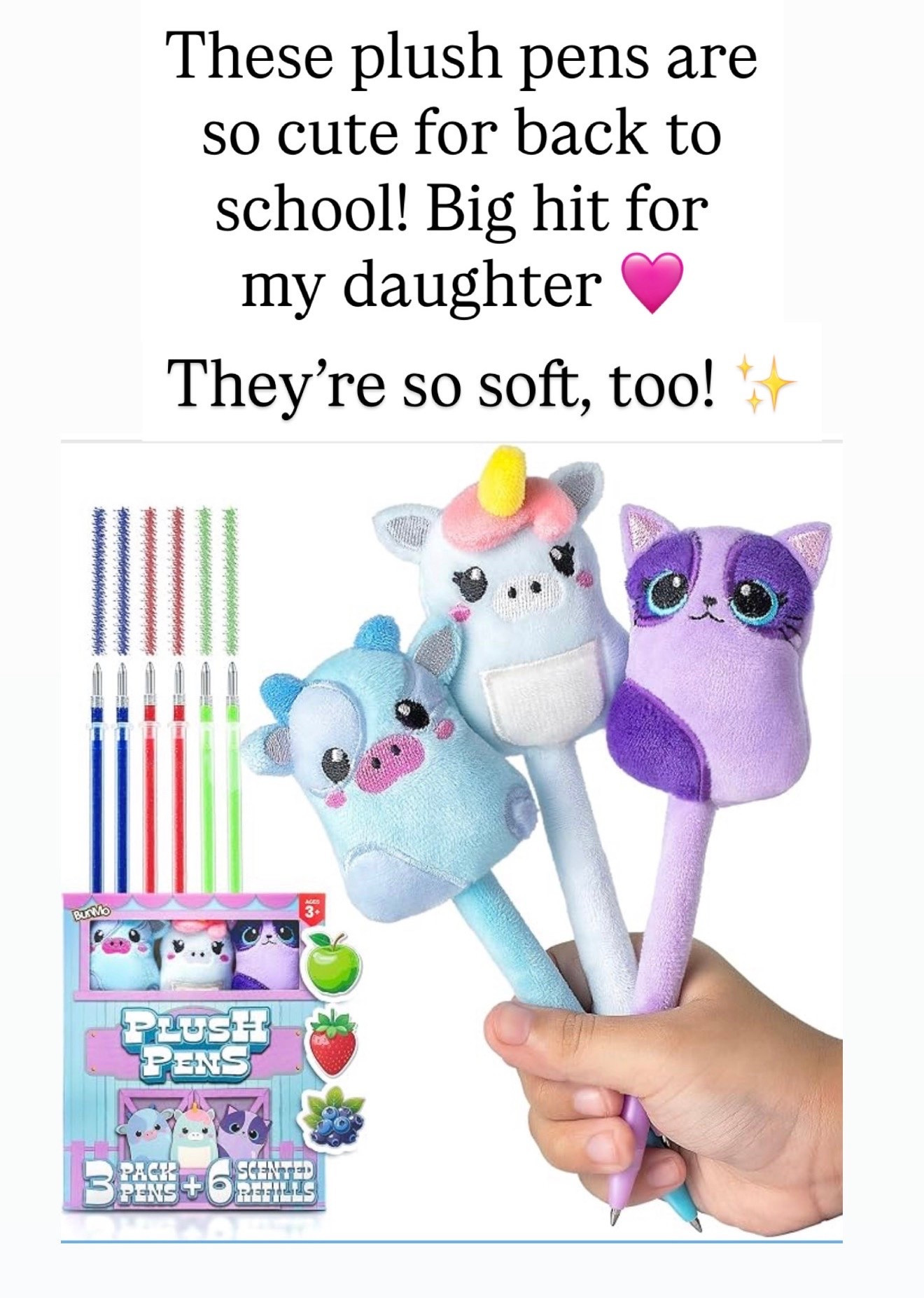 Cutest plush pens

#LTKKids