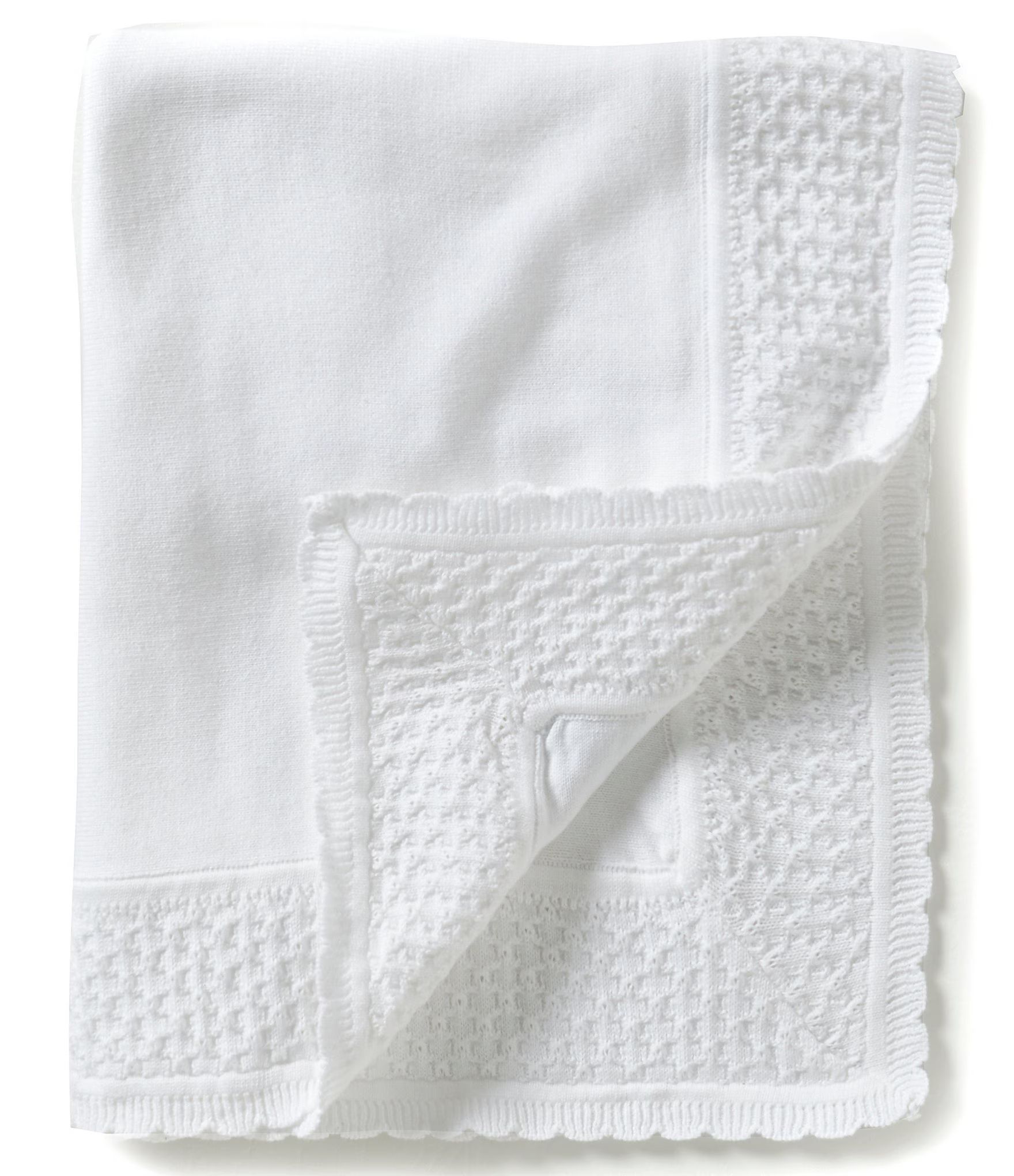 Feltman Brothers Baby Knit Diamond-Pattern Blanket | Dillard's | Dillard's