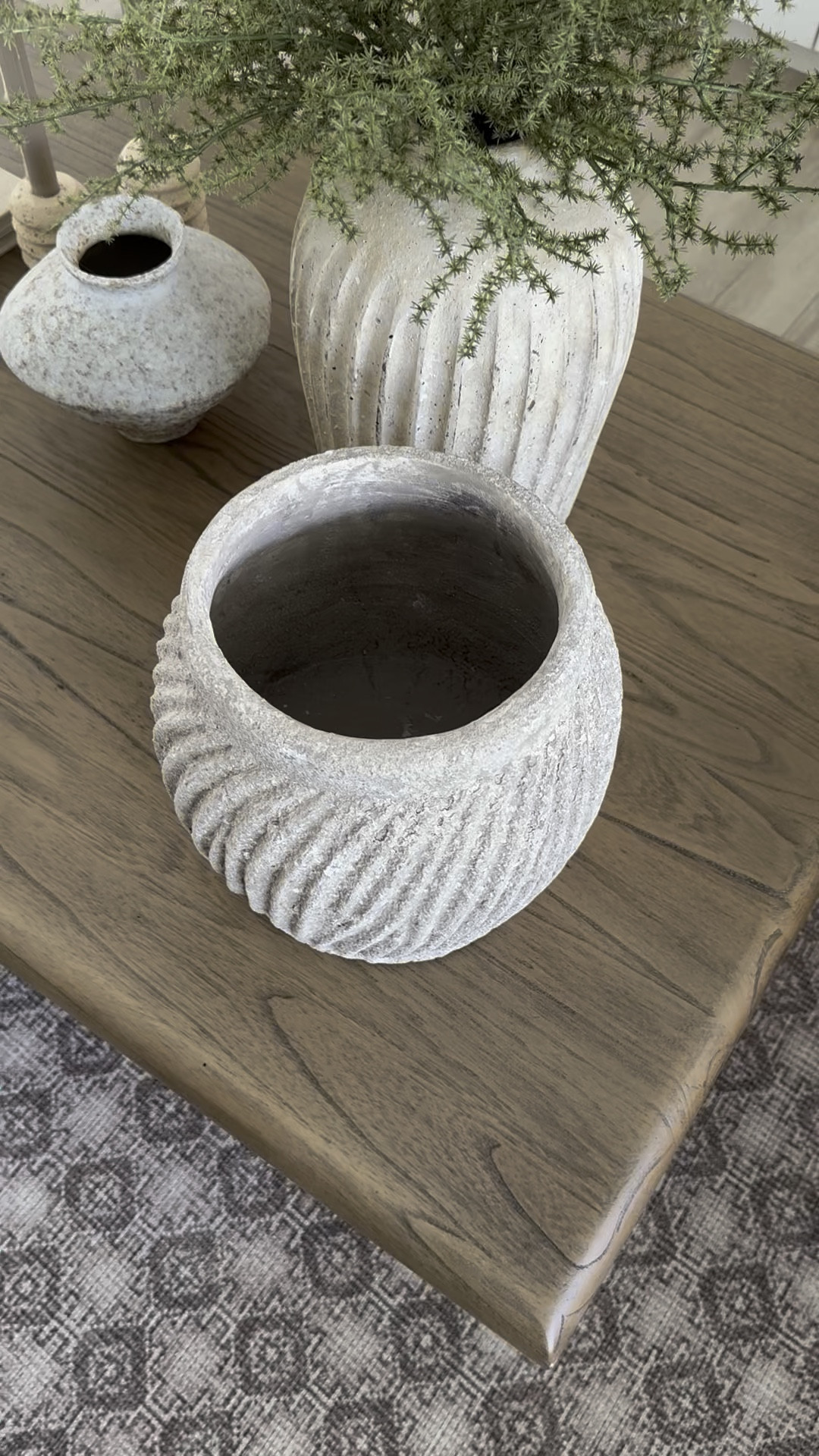 Can’t not believe this gorgeous pot is on sale for $30! It’s giving pottery barn and can be used as a planter or vase and I’ll be using it on my console for spring with pretty flowers 🤍 and this pillow? It’s giving vintage for $23 ✨

#michaels #modernorganichome #homedecor #lookforless #cementpot #vessel #vase #throwpillow #lumbar #homefinds #designerinspired #vases 

#LTKHome #LTKFindsUnder50 #LTKWatchNow