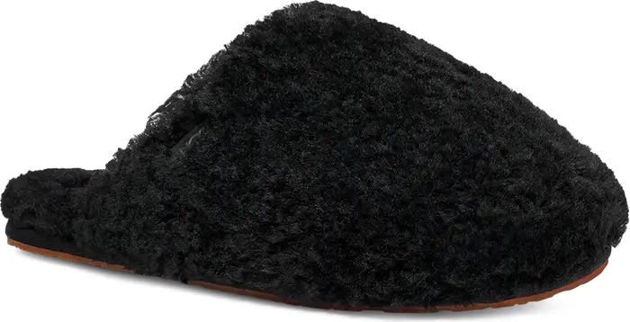 Maxi Curly Genuine Shearling Clog (Women) | Nordstrom