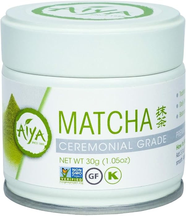 Aiya Authentic Japanese Premium First Harvest Ceremonial Grade Matcha Green Tea Powder - Vegan-Fr... | Amazon (US)