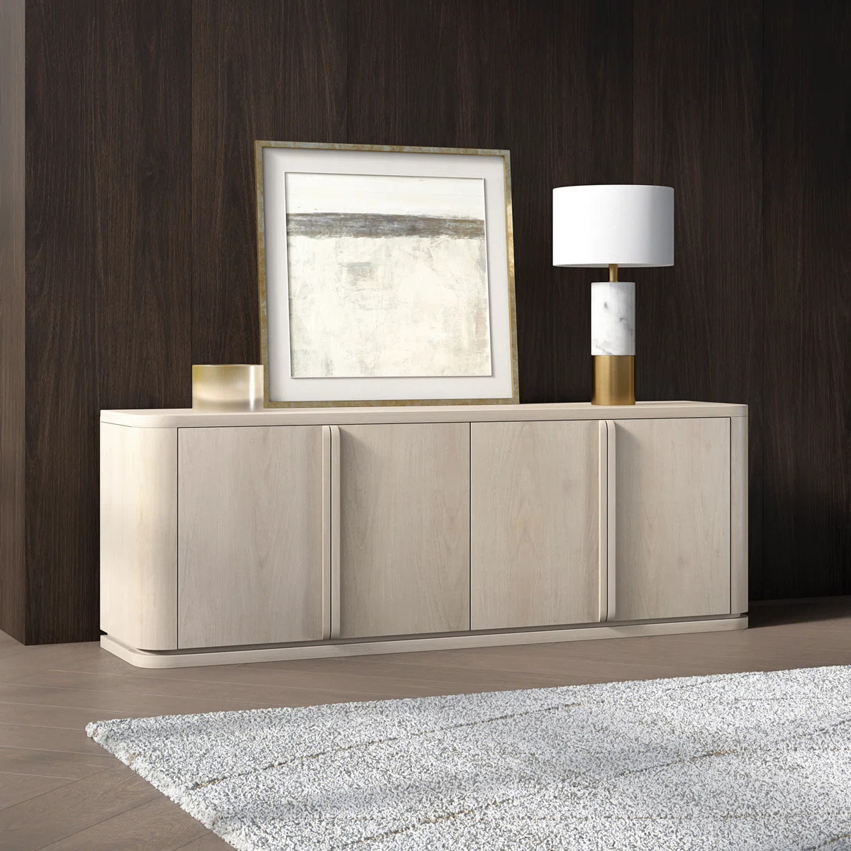 Vance Rectangular TV Stand for TV's up to 78" | Wayfair North America