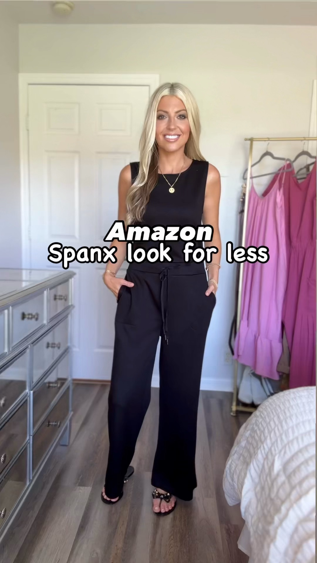 Save $110 with this Spanx Air Essentials inspired jumpsuit! It’s so comfy and under $40 on Amazon prime! Original is $148. It comes in 20 colors on prime. 

Spanx dupe / look for less / jumpsuit / amazon fashion must have / spring outfit inspo / casual style / everyday outfit / comfy fashion / romper / travel outfit / summer style 

#casualoutfits #spanxdupe #looksforless #jumpsuit #viral #romper #spanx #dupe #athleisure #amazonfashionfind #athleisurewear #affordablefashion #amazonfashion #springstyle #casualstyle #everydayoutfit #savevssplurge #amazonmusthave #springfashion #casualchic #traveloutfit #comfyoutfit #airportoutfit #travelstyle #casualstyle #bestseller #ltkunder50 #ltktravel #ltkactive 

#LTKActive #LTKFindsUnder50 #LTKTravel
