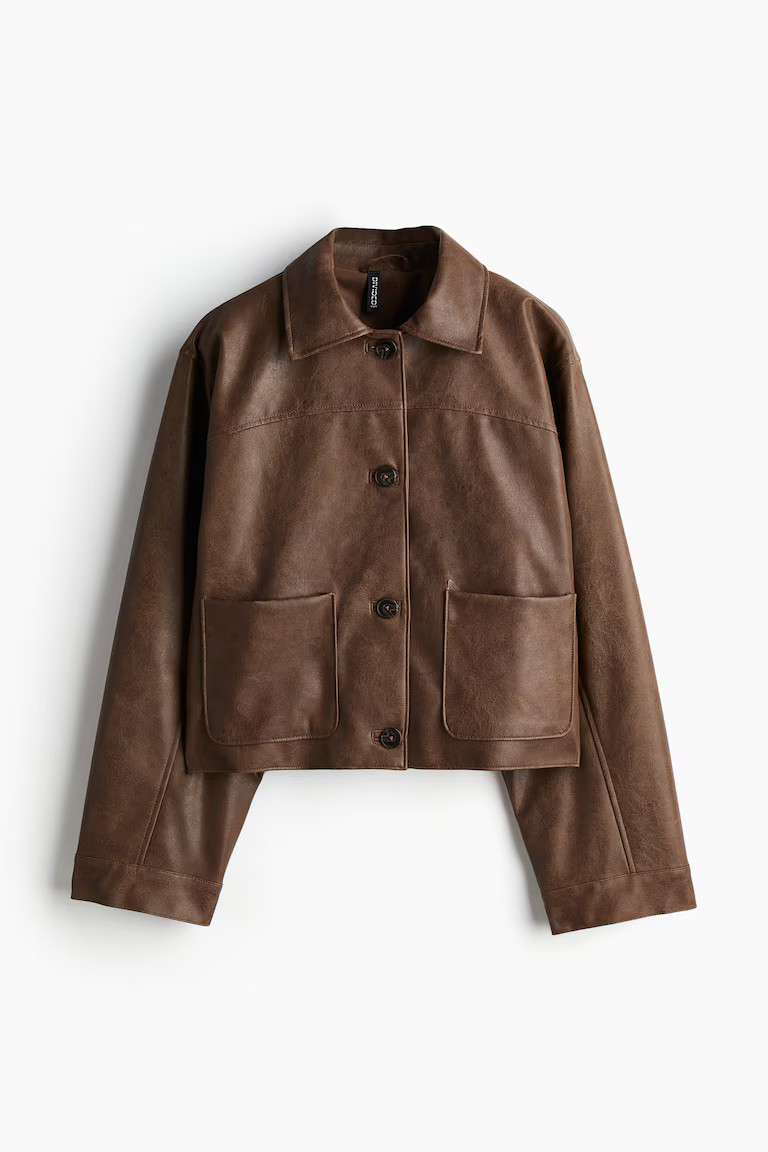 Collared jacket | H&M (UK, MY, IN, SG, PH, TW, HK)