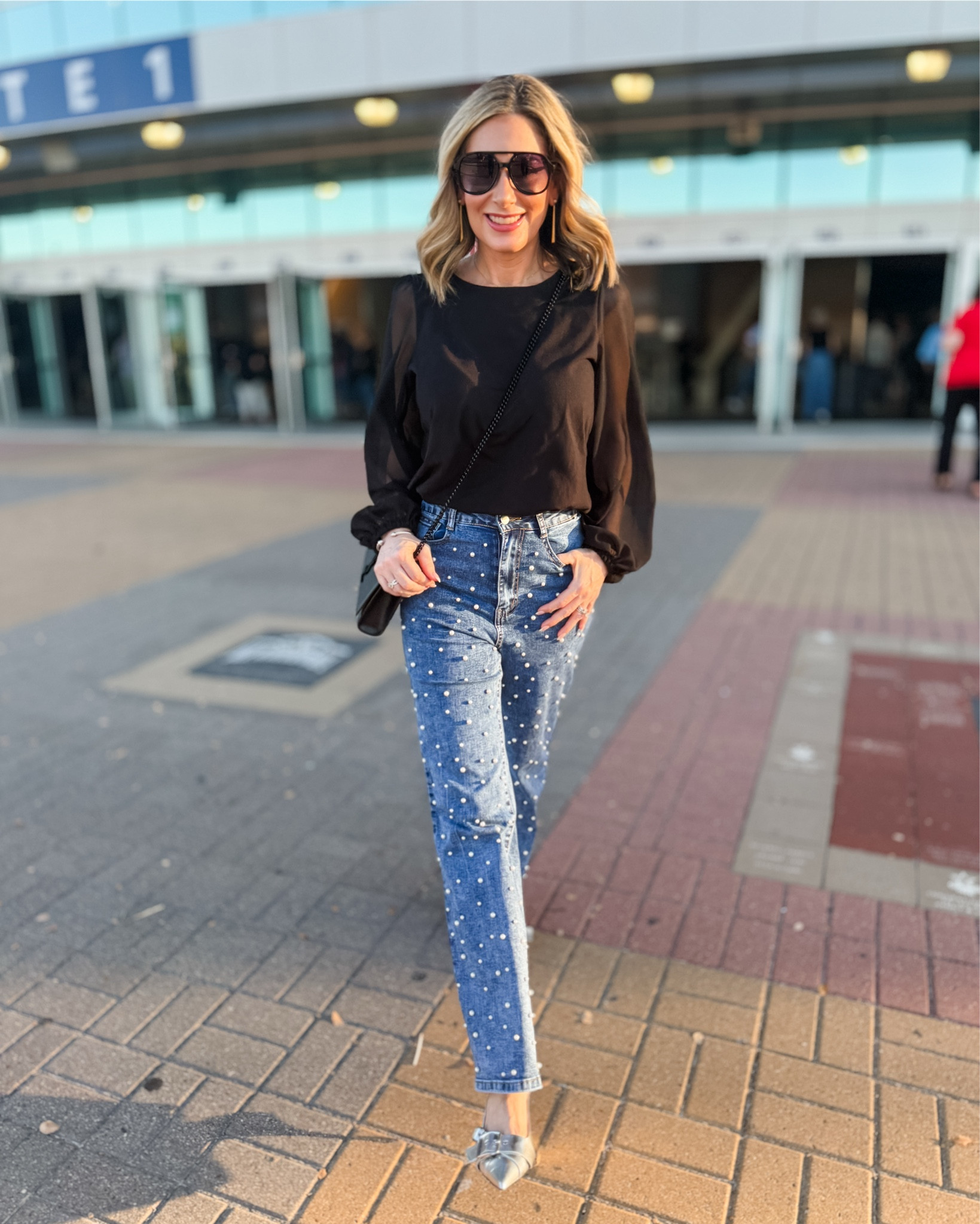 Seeing two of my favorite all time artists perform in one night was a dream come true! Seeing them from the 9th row was INTENSE! We went to see Sting and Billy Joel with 70,000 of our closest friends last night and I’m still hearing the music in my head. It was like reliving the soundtrack of my adolescence!

Wearing the top in an XS (the bodice is a simple knit and very comfy), the jeans in an XS and the shoes run TTS. The shoes are even  more comfortable than I realized-we walked for 30 minutes to get to our Uber pick up spot and my feet didn’t hurt! *Use code MARNIE15 to get 15% off my top!

#concertoutfit #datenightoutfit #fashionover50 #jeans #kittenheels 

#LTKOver40 #LTKFindsUnder50 #LTKShoeCrush