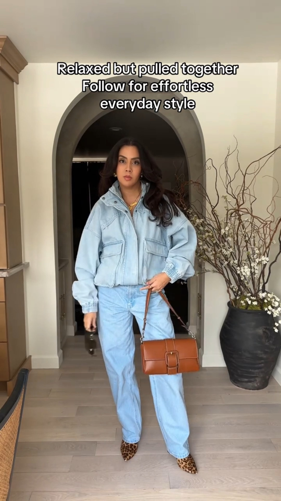 Denim in denim casual look. Kbbx Target 

#LTKootd #LTKOver40 #LTKSpringSale