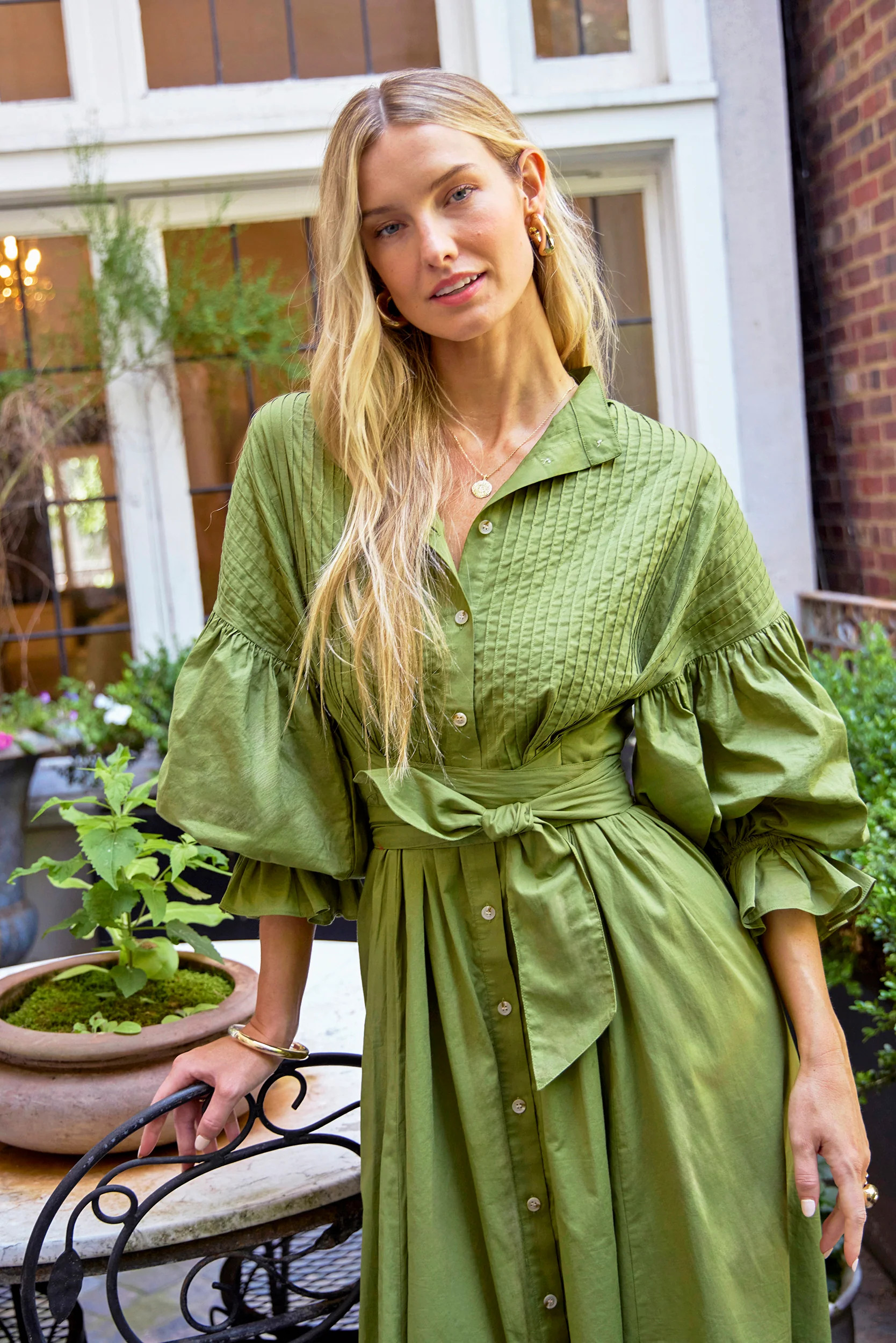 The Every Body Dress in Olive | Sheridan French